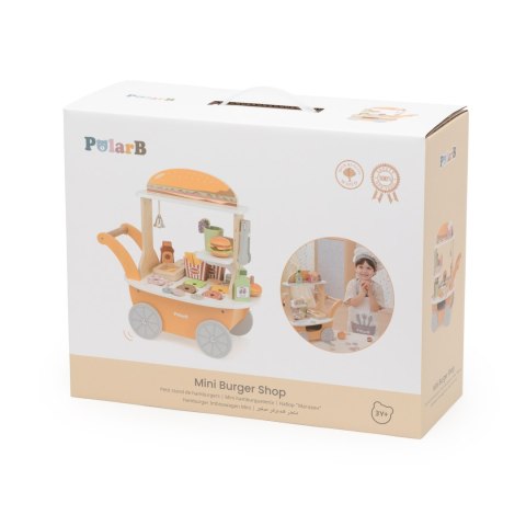 VIGA Minisklep z Hamburgerami - Kreatywna Zabawa w Odgrywanie Ról