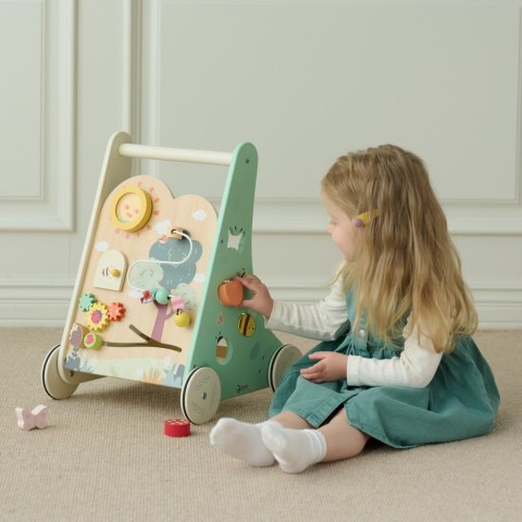 CLASSIC WORLD Drewniany Pchacz Multifunkcyjny 8w1 "Leśny Chodzik"