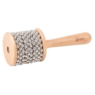 CLASSIC WORLD EDU Instrument Muzyczny Kabasa z Koralikami dla Dzieci