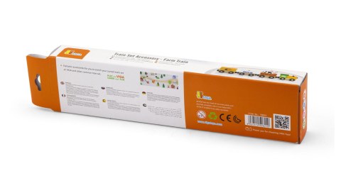 VIGA Zestaw akcesoriów do kolejki - pociąg rolniczy